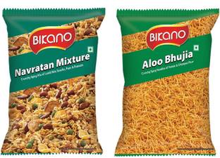 Bikano Navratan Mixture & Aloo Bhujia