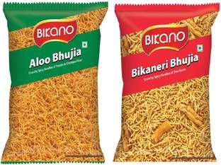 Bikano Bikaneri Bhujia 200G & Aloo Bhujia 200g (200Gm * 2)