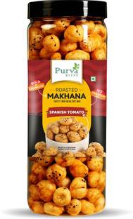 PurvaBite's Flame Roasted (Spanish Tomato) Flavored Makhana