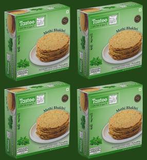Tastee Methi Bhakhri 180g (Combo Of 4 Packs)