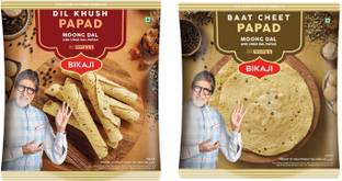 Bikaji Papad Dil Khush & Baat Cheet Papad