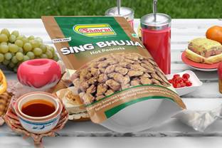 SAMRAT | Sing Bhujia Hot Masala Peanuts Namkeen | Tasty Snacks for a Crunchy Flavors |