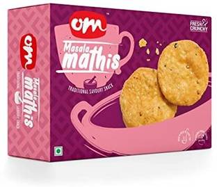 Om Sweets & Snacks Masala Mathi | Freshly prepared crispy and khasta mathi, Healthy & Hygienic