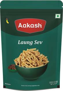 AAKASH Laung Sev Namkeen | Mouth Watering Clove Spicy Taste | Healthy Snacks | 900 Gm