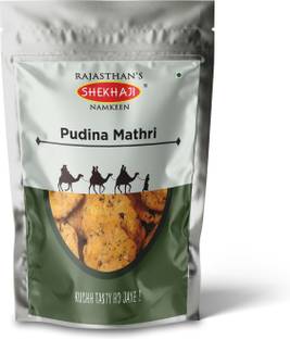 shekhaji Pudina Mathri 400 gm (Pack of 2, 200gm Each)