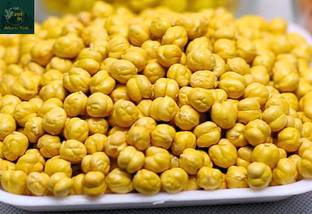 The Atharva-veda Roasted Chana without skin 1.5kg, Desi Bina Chilka Bhuna Chana, Chickpea no husk