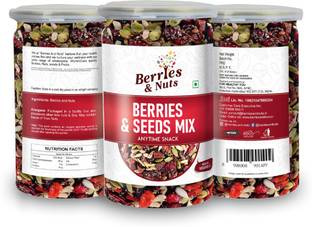 Berries & Nuts Trail Bites | Berries & Seeds Mix | Trail Mix, Healthy Mix