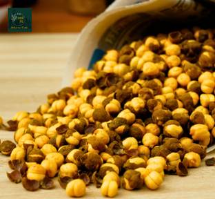 The Atharva-veda Desi Bhuna Chana 1Kg, Healthy Roasted Chana Whole | Crispy Roasted Chickpeas