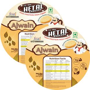Hetal Khakhra Ajwain Khakhra | JAIN | Crispy | Ready To Eat | High Protein High Fiber