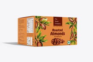 The Snack Company Roasted Almonds - Barbeque | Healthy Snack | Roasted Almonds
