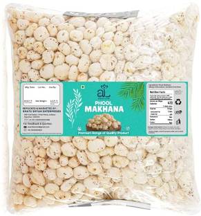 AL Anand Laxmi Phool Makhana Raw || Regular Lotus Seed Pop || Fox Nut