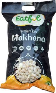 EATFUL Phool Makhana Raw/Regular Lotus Seed Pop/Fox Nut (250Gram)