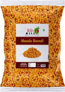 90's MILL Mori Bundi Raita Masala Boondi Khara Boondi Spicy Nukti Nugra Bundi-300g*1Pack