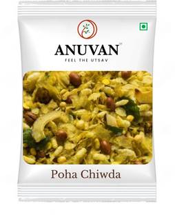 ANUVAN FEEL THE UTSAV Nylon poha chiwda namkeen snacks for foodie, best poha chivda for snack