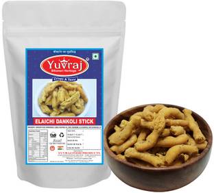 Yuvraj Food Product Elaichi dankoli bhujiya stick ( 350 gm x 2 ) pack