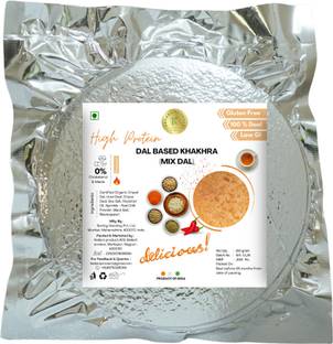 Kedars Product HIGH PROTEIN DAL KHAKHRA (MIX DAL)-200 g