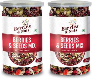 Berries & Nuts Trail Bites | Berries & Seeds Mix | Trail Mix, Healthy Mix
