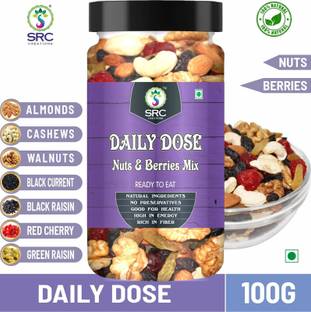 SRC Creations DAILY DOSE | Nuts-Berries Mixture | Snack Mix | Superfood