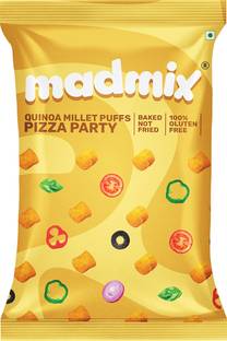 Madmix Quinoa Millet Puffs- Pizza Party 50gm