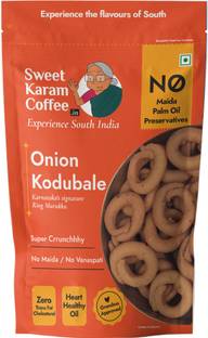 Sweet Karam Coffee Onion Kodubale/ Chakli / Ring Murukku