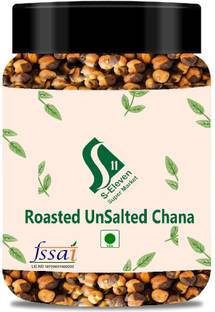 S Eleven Super Market Whole Un-Salted Roasted Bhuna Chana Jar/Chana/Chickpeas/Bhuna Chana