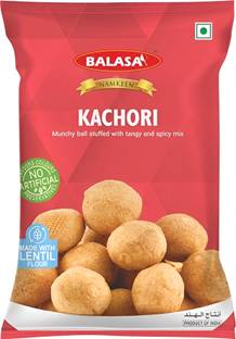 balasa DRY KACHORI | Homemade Style Crispy Spicy Snack - with Filling | Tea-Time Snack