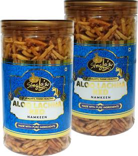 singla's Aloo Laccha Red 200g Combo Pack of 2