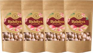 Rahdiya Premium Roasted Raw Makhana, 500g|Gluten Free,Crunchy, Zero Trans Fat|