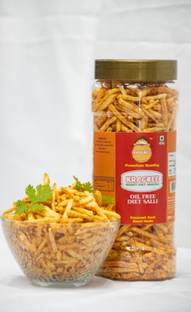 Krackee Oil Free Diet Salli |Healthy Snacks | 100 % Oil free | Pack of 1