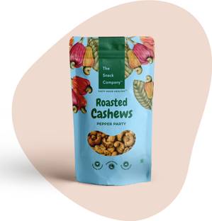 The Snack Company Roasted Salt & Pepper Cashew | Healthy Snack | Roasted Kaju