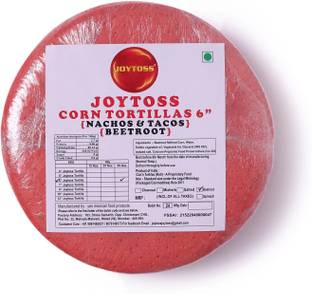 JOYTOSS Beetroot Tortillas 6" - Pack of 50 Pcs