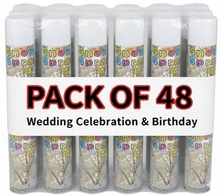Festivaura Snow Spray Pack of 48 | Perfect for Haldi, Birthday & Christmas Celebrations Snow Spray