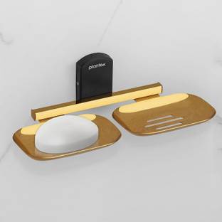 Impulse by Plantex 304 Grade Stainless Steel Double Soap Dish/Soap Stand/Soap Storage for Bathroom