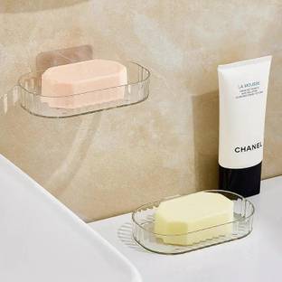 Stylex Store Pack Of 2 Bathroom Soap Holder For Wall, Soap Holder For Bathroom & Kitchen Sink