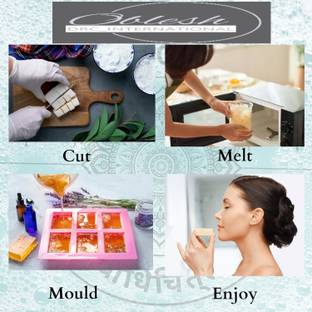 OBLESH P-Soap Base Bar For Soap Making Transparent Melt & Pour Glycerine Soap Base