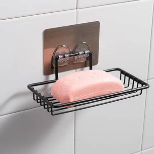 FORCASA Single Layer Self Adhesive Soap Dish Organizer bathroom accessories
