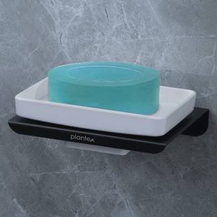 Plantex Stainless Steel with ABS Material Soap Dish/Bathroom Accessories - Wall Mount