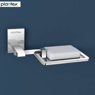 Plantex Senso 304 Grade Stainless Steel Soap Dish for Bathroom & Kitchen/Soap Stand/Bathroom Accessories (Chrome - Pack of 1)