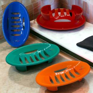 Inside Styles Decorative Soap Dish Tray Soap Case Storage with Drainage for Kitchen Bathroom