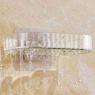 Zolento Durable Self-Adhesive Soap Stand Holder for Bathroom/ Soap Case/ Soap Box/ Dish