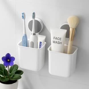 ZENOVISTA Plastic Toothbrush Holder