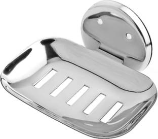 STYLERA Stainless Steel Soap Dish SS 304 Soap Holder Wall Mounted Home Kitchen Bathroom Faucets Accessories with Flange