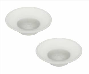 Easyhome Furnish Glass Soap Dish Soap Stand Soap Case Soap Holder for Bathroom