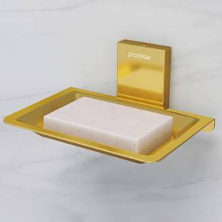 Plantex Crystal 304 Grade Stainless Steel Soap Dish/Soap Holder/Soap Stand for Bathroom