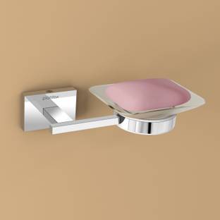 Plantex Benz 304 Grade Stainless Steel Soap Dish for Bathroom & Kitchen/Soap Stand/Bathroom Accessories (Chrome - Pack of 1)