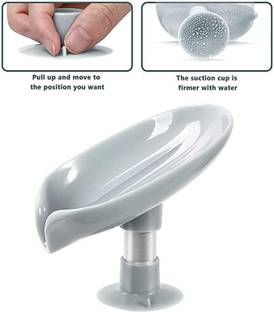 ACHRO TECH Leaf Shape Soap Box Drain Soap Holder