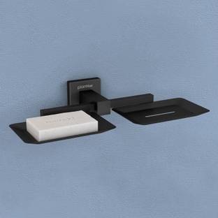 Plantex Aqua Stainless Steel Double Soap Holder for Bathroom/Soap Case/Dual Soap Dish