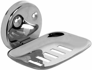 LABATHWAYS Premium Stainless Steel Soap Dish Soap Holder Soap Stand (Pack of 1)