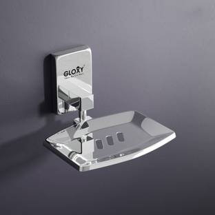 GLOXY Stainless Steel Soap Holder/Stand for Bathroom Soap Case - Bathroom Accessories
