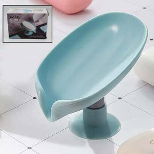 Allied Ecommerce Self Draining Soap Dish Holder – Slanted Design for Quick Drying (1 Pc)